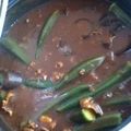 くろたんのはは's cooksnap of when they made 夏メニュー☆ナスとオクラのひき肉カレー.