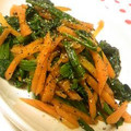 ふぃれお's cooksnap of when they made 簡単だよ！ほうれん草とニンジンのナムル.