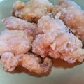ohmagari's cooksnap of when they made ☆カリッとジューシー♪鶏肉の唐揚げ☆.