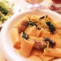 のんちぇぶ's cooksnap of when they made ＊豚バラ肉のリガトーニ＊.