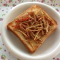 mario大好き's cooksnap of when they made 甘辛きんぴら簡単トースト.