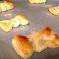 30（ﾐｵ）'s cooksnap of when they made パイシートでリボンパイ♡.