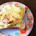 xxreio5xx's cooksnap of when they made ひと手間かけた卵トースト.