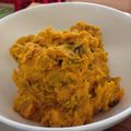 つむりん's cooksnap of when they made 南瓜とクリチのおもてなしサラダ.