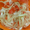 ねこっぱ☆'s cooksnap of when they made 新玉ねぎとトマトの簡単マリネ.