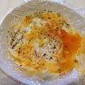 quattro32's cooksnap of when they made レンジで簡単！とき卵でホットサンドの具♪.