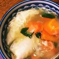 cnocs's cooksnap of when they made 餃子スープ♪美味しいよ♪.