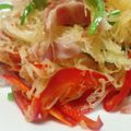 夏ミカン。's cooksnap of when they made 簡単☆そうめん南瓜のぺペロンチーノ.