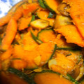 juju3's cooksnap of when they made かぼちゃとちくわのガーリックパセリ炒め.