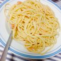 みほきのこ's cooksnap of when they made 我が家のたらこパスタ.