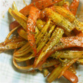 BYU's cooksnap of when they made 簡単！セロリの洋風きんぴら.