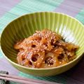 naonaos's cooksnap of when they made れんこんの韓国風きんぴら.
