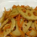 yuming219's cooksnap of when they made 簡単美味☆レンコンきんぴら.