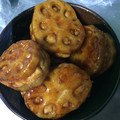 とも☆♪☆♪'s cooksnap of when they made 簡単れんこんの鶏はさみ焼き♪.