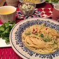 mari*'s cooksnap of when they made 簡単！濃厚アボガドと明太子パスタ.