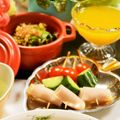 ❀あおい❀'s cooksnap of when they made ウインナー胡瓜プチトマトの串サラダ♪.