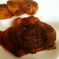 いたみん's cooksnap of when they made シャリアピンポークステーキ.