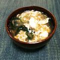 みみっっく's cooksnap of when they made オクラとワカメのかきたま汁.