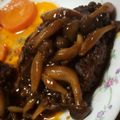 あいこぷん's cooksnap of when they made パパでも出来る☆簡単煮込みハンバーグ☆.