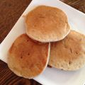 yumiぴょん's cooksnap of when they made 離乳食☆米粉deもっちりパンケーキ.