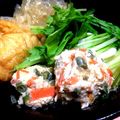 水分suibun's cooksnap of when they made 万能だれで鶏ひき肉の巾着煮.
