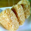 513174's cooksnap of when they made 残りゴハンで☆うまうま焼おにぎり.