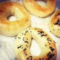 chiru524's cooksnap of when they made ✽わたしのふかふかベーグル✽.