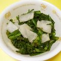 ラクシュ's cooksnap of when they made 簡単一品☆大根と春菊のやみつき和え.