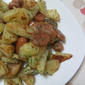 ポアママ's cooksnap of when they made ポテトとソーセージの炒め物.