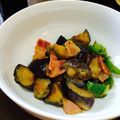 ＲＫまま's cooksnap of when they made 簡単！なすとピーマンとベーコンの味噌炒め.