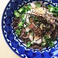 春ひなた's cooksnap of when they made オクラとろろでぶっかけ蕎麦.