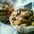 ✳じゃっきー✳'s cooksnap of when they made 卵・油なし☆さつま芋と黒胡麻のマフィン.