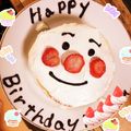 ま～ぃ's cooksnap of when they made 誕生日☆アンパンマンケーキ.