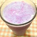 キタマニ's cooksnap of when they made ブルーベリーのヨーグルトスムージー.