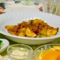 Snow＊Love's cooksnap of when they made ズッキーニと豚肉のケチャップいため.