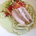 ペキボン's cooksnap of when they made 博多万能ねぎのパスタ ジェノベーゼ風.