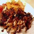 chamori's cooksnap of when they made チキンステーキ　バルサミコソース.