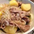 ゆずLOVER's cooksnap of when they made 簡単♡ｽﾀﾐﾅ源塩だれで塩肉じゃが♪.