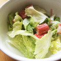 まさてる's cooksnap of when they made 簡単☆ごろごろカニカマとレタスのサラダ.