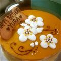 ももプチひめ's cooksnap of when they made かぼちゃのムースケーキ♪.