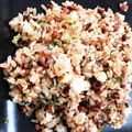 るるぽぽぽ's cooksnap of when they made おばあちゃんの味♪納豆チャーハン.