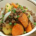 うさくま0202's cooksnap of when they made 合挽きとじゃがいものこっくり肉じゃが.