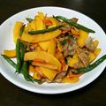 す、しょーちん's cooksnap of when they made 簡単！コリンキーといんげんのカラフル炒め.