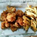 辰ちゃんです。's cooksnap of when they made 鳥天かき揚げ☆.