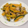 aamom's cooksnap of when they made 簡単！かぼちゃとツナのにんにく炒め.