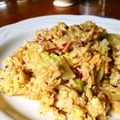 ブランディ's cooksnap of when they made 本格的に作る鮭とレタスのチャーハン.