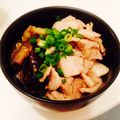 *なつき*'s cooksnap of when they made 麺つゆで！焼きナスと豚肉の丼.