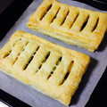 あきほー＊'s cooksnap of when they made 冷凍パイシートで簡単！桃のあずきパイ♪.