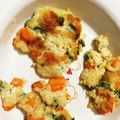 pandaayu's cooksnap of when they made 手作り離乳食＊鶏肉ハンバーグ.
