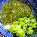 ユーロン's cooksnap of when they made オクラと芽かぶの酢のもの.